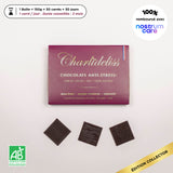 Coffret de chocolats anti-stress naturels puissants. Complément alimentaire pour le stress et stabilisateur d'humeur naturel. 1 boîte de chocolat correspond à 30 carrés de chocolat. La posologie est de 1 carreau de chocolat  par jour pendant 30 jours. La durée conseillée est de 3 mois. Fabriqué par un artisan chocolatier bio.