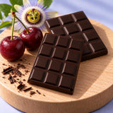 Carré de chocolat noir à la mélatonine qui fond en bouche